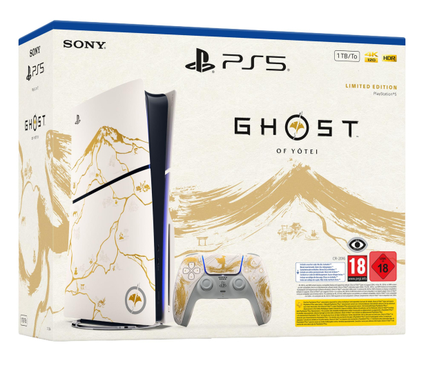 Sony PlayStation 5 Slim + Gra Ghost of Yōtei™ Gold Edition - 1361533 - zdjęcie